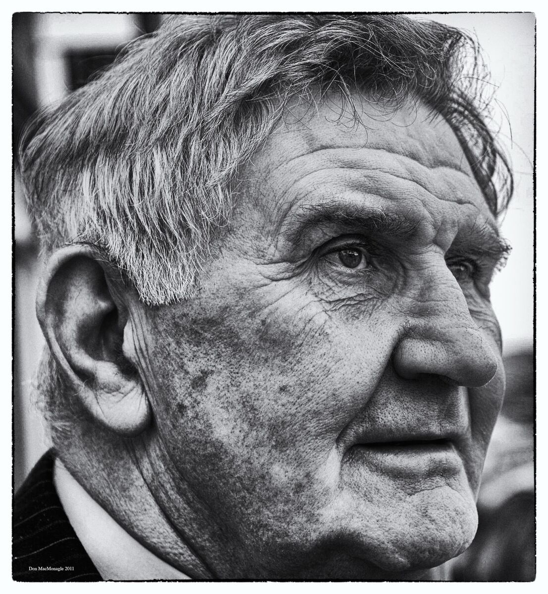  Mick O'Dwyer in his home town of Waterville in County Kerry when he retired in 2011.