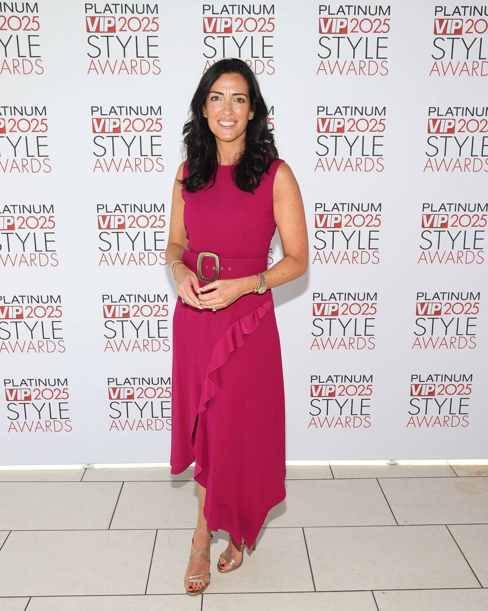 Lisa McGowan pictured at the Intercontinental Hotel, Dublin when the list of nominees were revealed for the Platinum VIP Style Awards 2025 Picture Brian McEvoy 