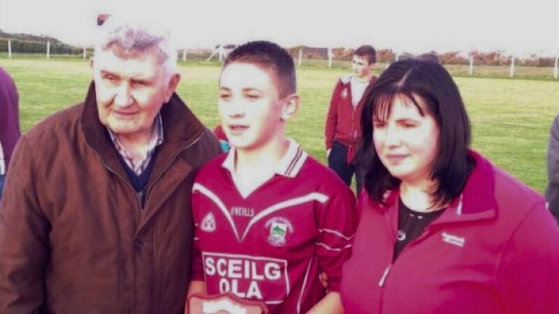 Mick O'Dwyer with James Fitzgerald. Pic: James Fitzgerald Mick O'Dwyer with James Fitzgerald. Pic: James Fitzgerald