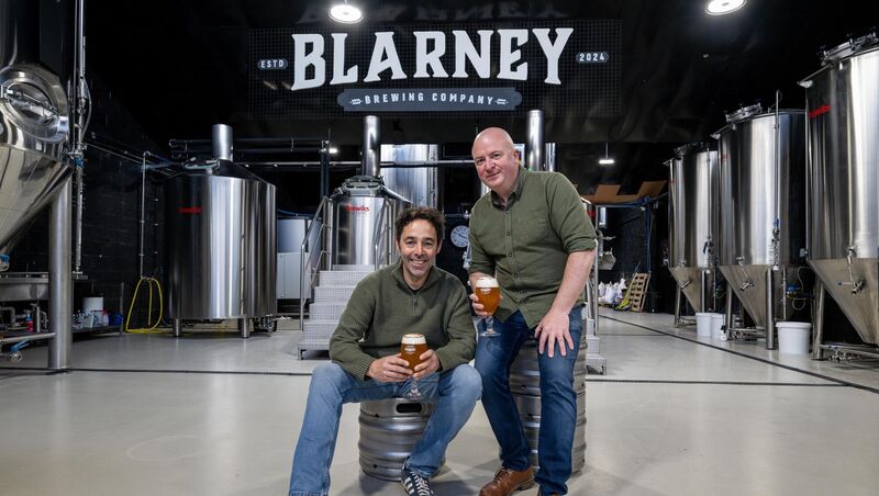 Blarney Brewing Co has a capacity to produce 2,400 cans per hour, with a tank capacity of 40,000 litres. Picture: Chani Anderson