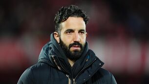 <p>Ruben Amorim is bidding for a third win over Pep Guardiola this season (Mike Egerton/PA).</p>