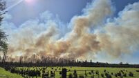 Fire at Garry Wood