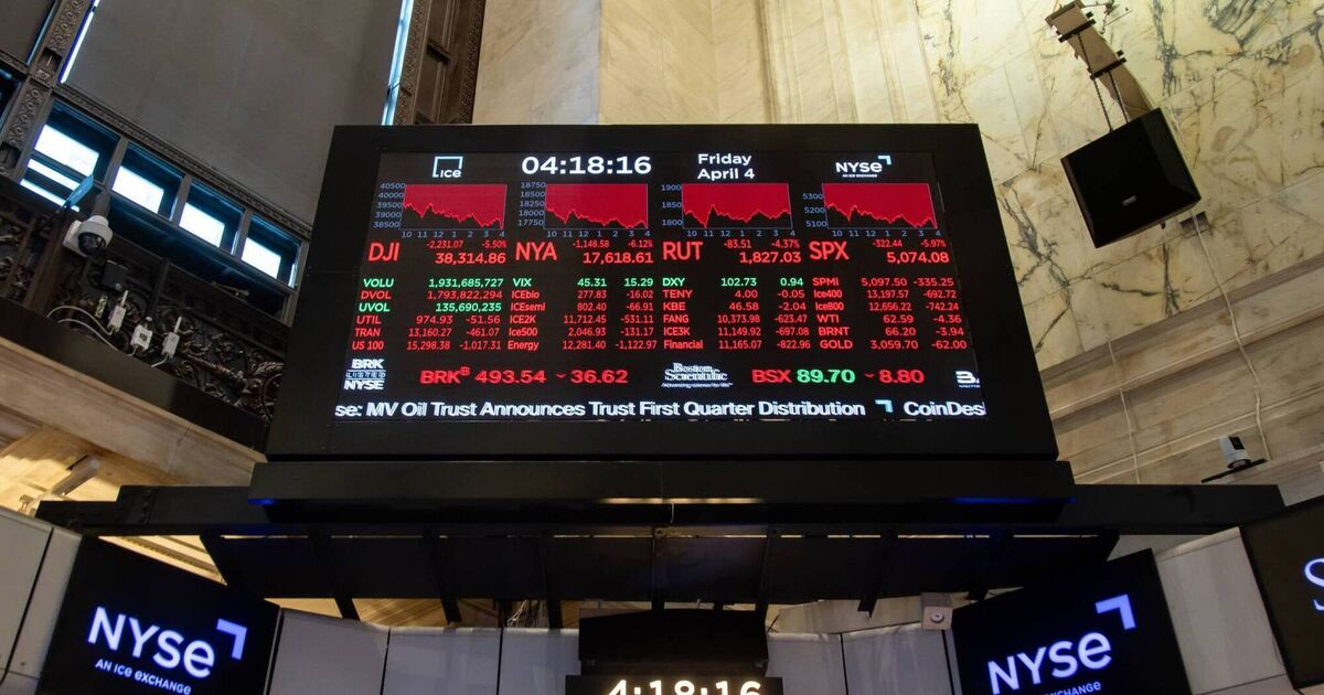 ドナルド・トランプが関税を擁護するにつれて、世界の株式市場は突進します
