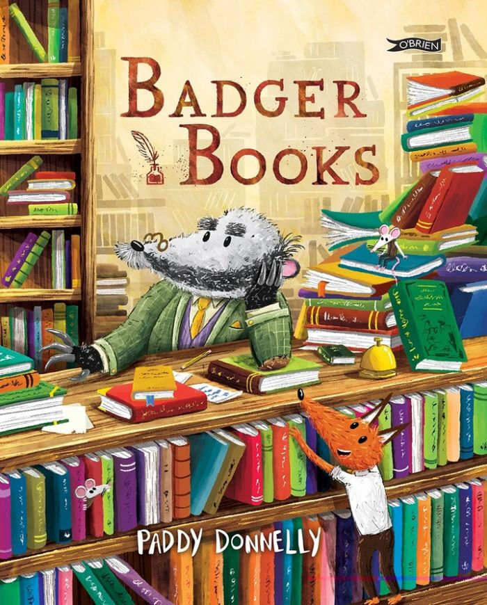 Badger Books by award-winning Irish author and illustrator Paddy Donnelly