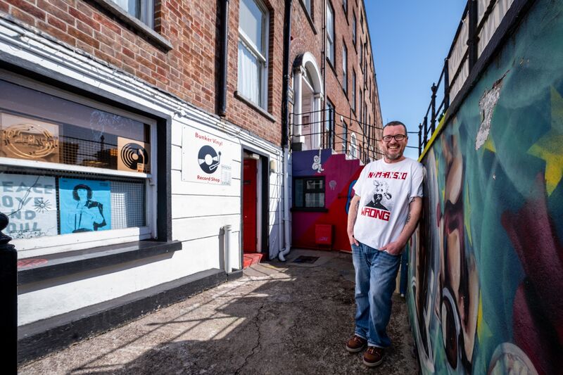 John Dwyer outside Bunker on Camden Place. Picture: Chani Anderson John Dwyer outside Bunker on Camden Place. Picture: Chani Anderson
