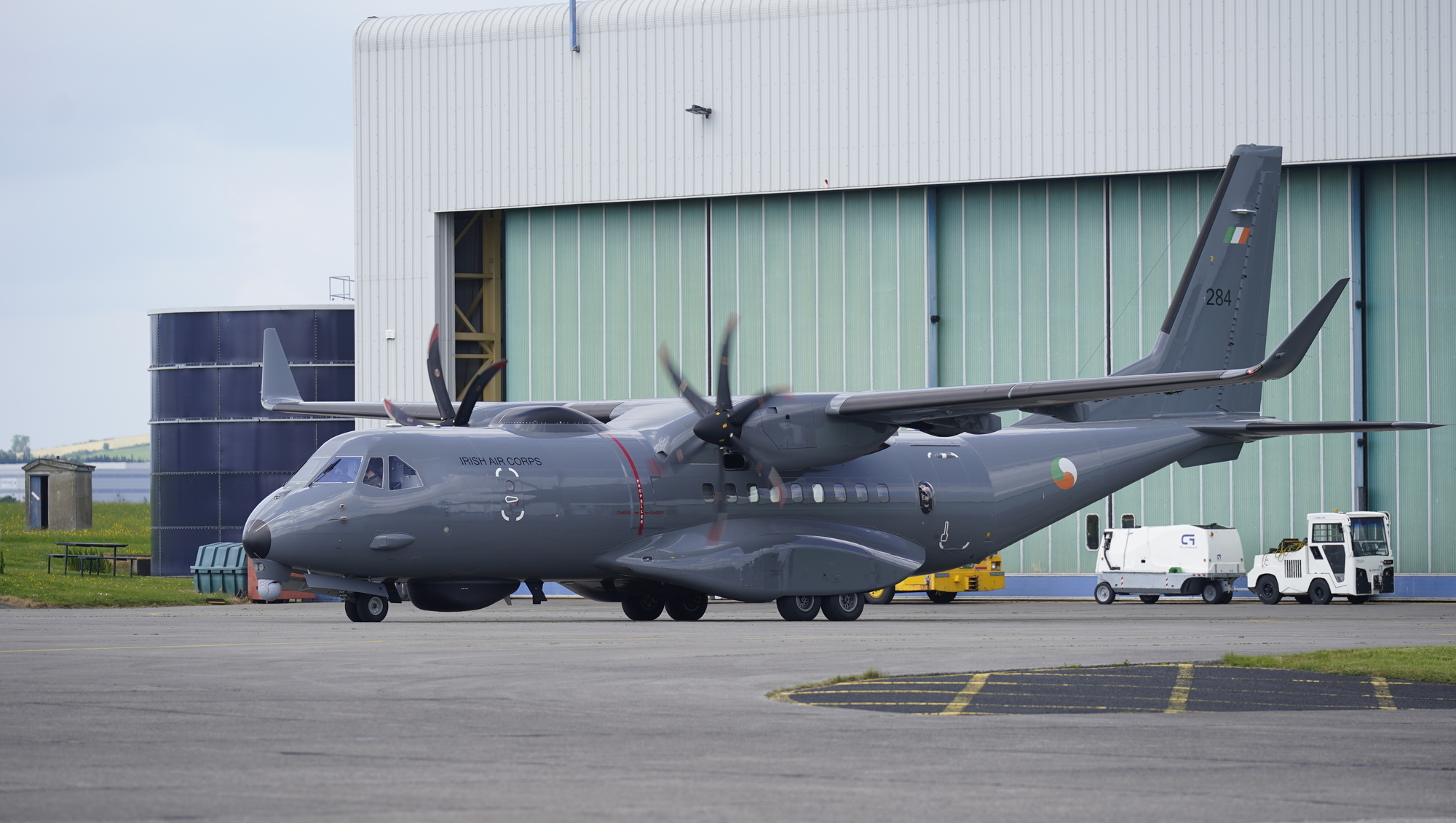 New Defence Forces airplane spent 40% of last year in Spain