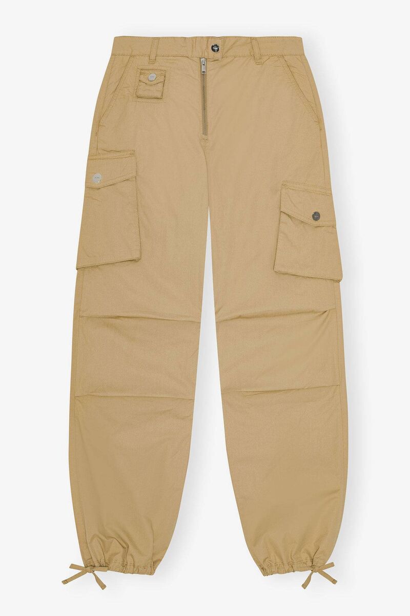 Washed twill trousers, GANNI, €275 Washed twill trousers, GANNI, €275
