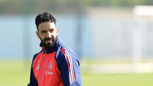 Manchester United manager Ruben Amorim (Martin Rickett/PA)
