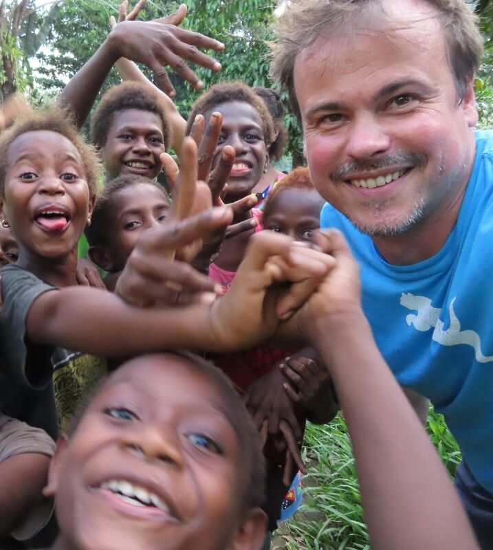 Jens Walter pictured in Papua New Guinea.