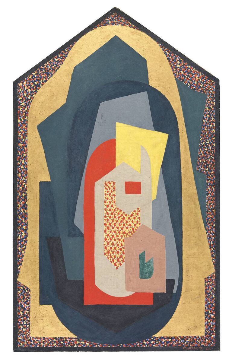 Mainie Jellett's 'Decoration' which an Irish Times reviewer dismissed as an 'insoluble puzzle'. Picture: National Gallery of Ireland