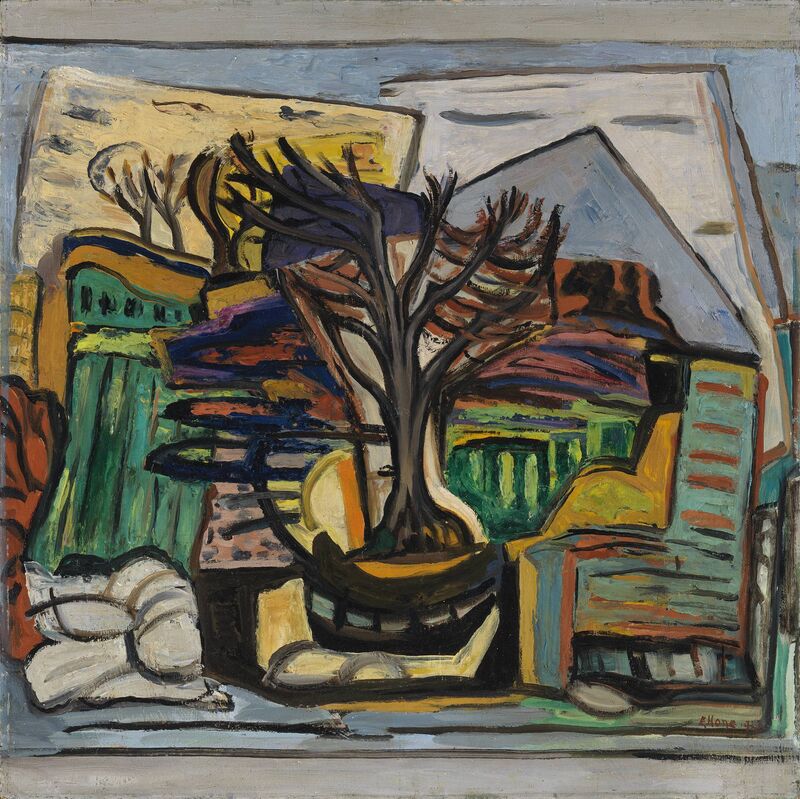 Evie Hone's 'A Landscape with a Tree'. Picture: National Gallery of Ireland