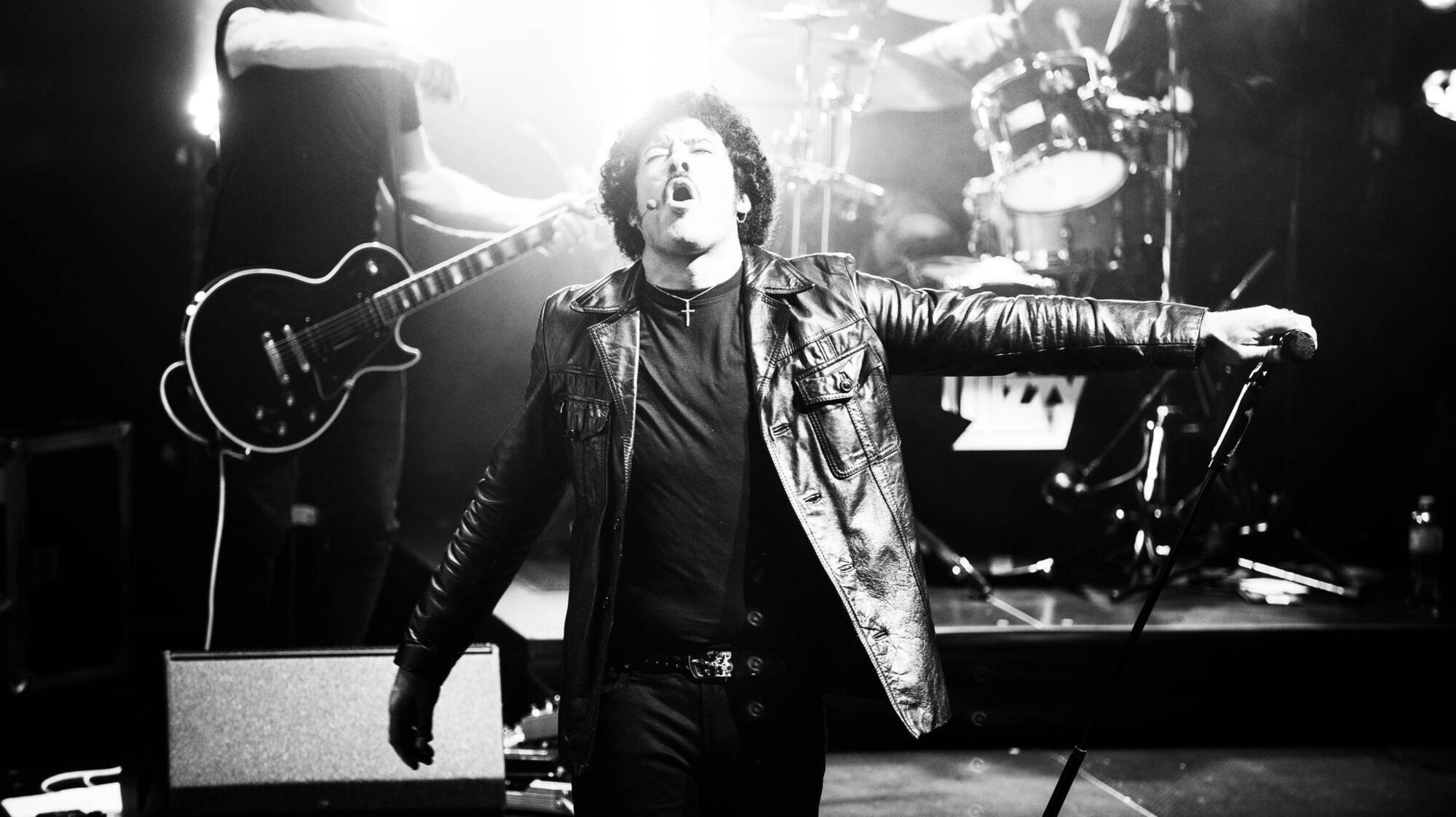  Peter M Smith in Moonlight The Philip Lynott Enigma, at Vicar Street in Dublin. Picture: Cormac Figgis