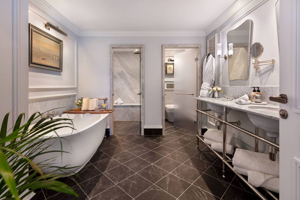 The Presidential Suite at the Hayfield Manor in Cork. The Presidential Suite at the Hayfield Manor in Cork.
