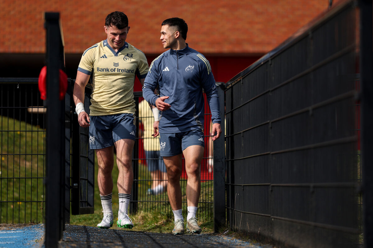 DEADLY DUO: Calvin Nash arrives for training with Thaakir Abrahams. Pic: Ben Brady
