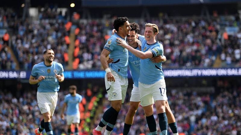 Man City recover from nightmare start to beat Crystal Palace in a seven goal thriller Man City recover from nightmare start to beat Crystal Palace in a seven goal thriller