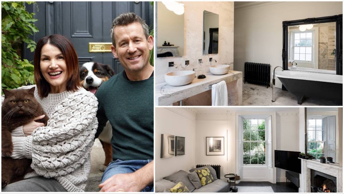 Mary Phelan and Aiden Fitzpatrick's Victorian Dublin home, with its 'bathroom to die for', top right, was runner-up. Mary Phelan and Aiden Fitzpatrick's Victorian Dublin home, with its 'bathroom to die for', top right, was runner-up.