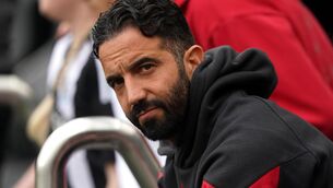 <p>Manchester United manager Ruben Amorim at St James' Park. Pic:  Owen Humphreys/PA Wire.</p>