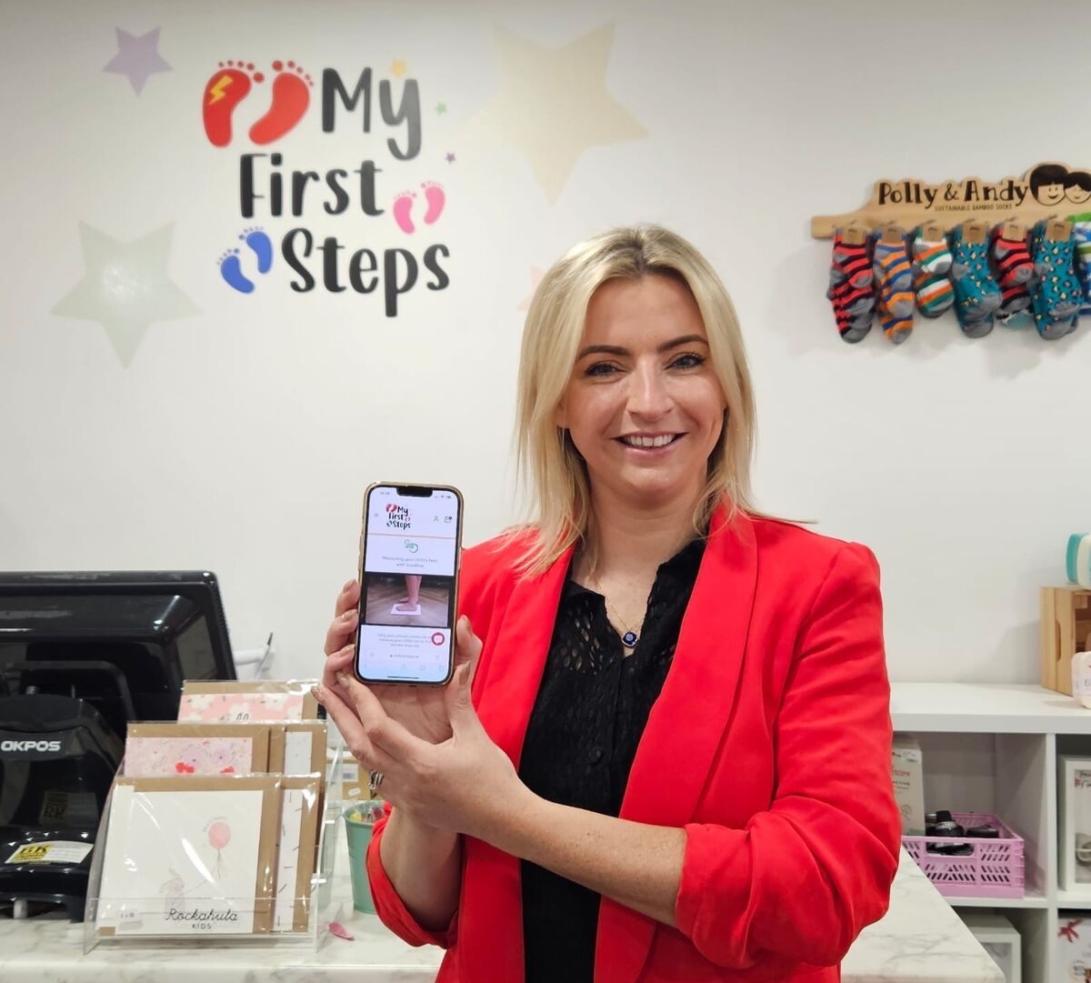 Alison McGrath, the founder of children’s shoe retailer myfirststeps.ie. Alison McGrath, the founder of children’s shoe retailer myfirststeps.ie.