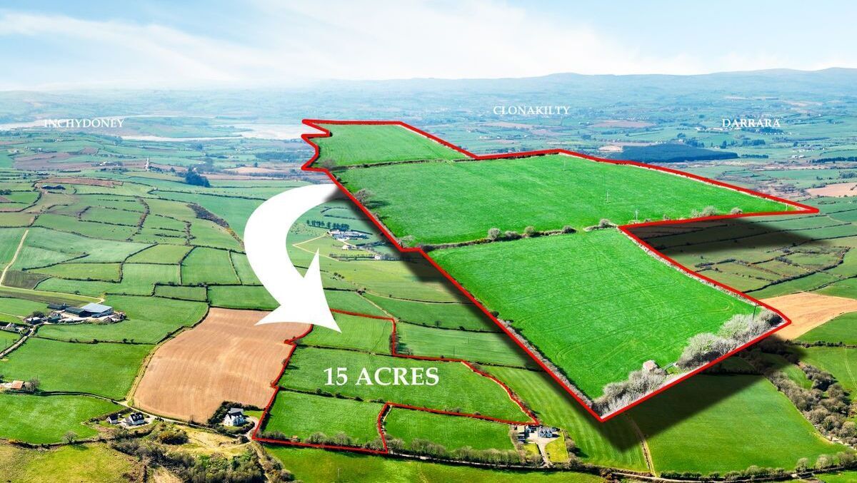 15 acres of quality Cork pasture guiding at €20k/ac already under offer