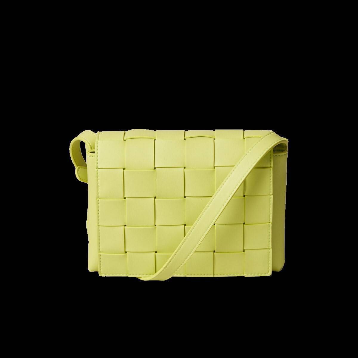Fashion Lime Basket Crossbody Bag, €55, Lennon Courtnet &amp; Kilkenny Design.