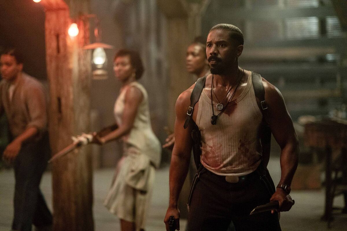 Michael B Jordan in Sinners.