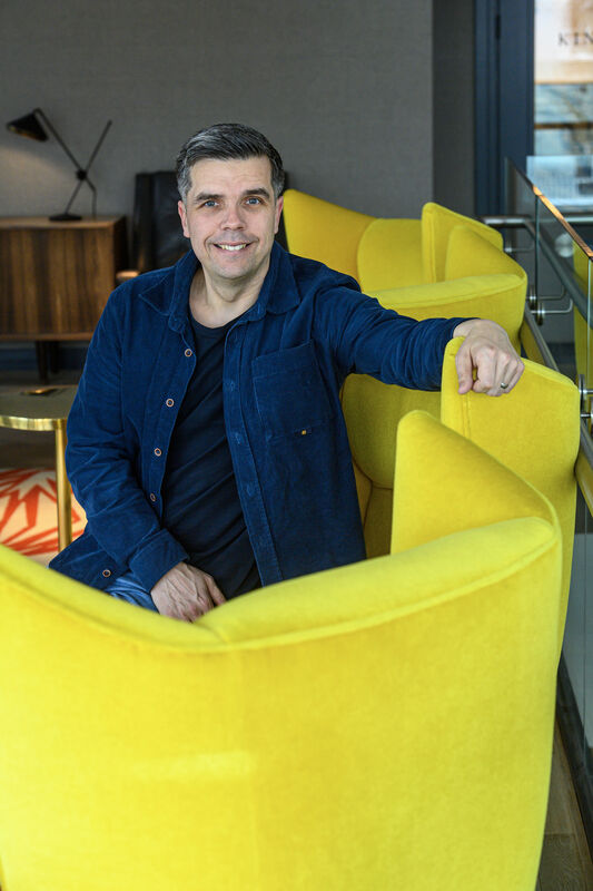  Comedian Chris Kent. Picture: Dan Linehan.