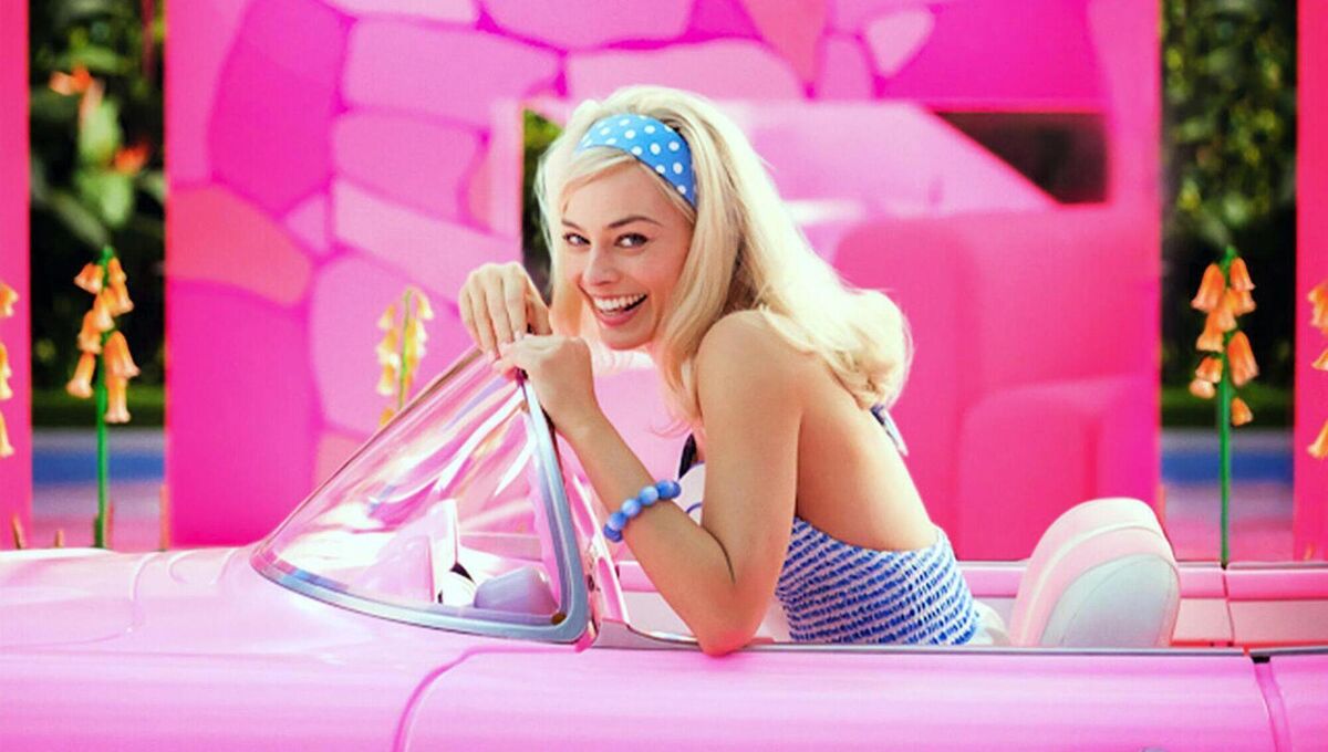 Margot Robbie as Barbie. Margot Robbie as Barbie.