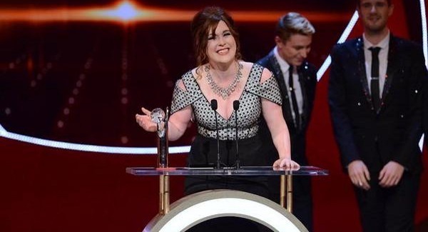 Irish actress wins big at British soap awards