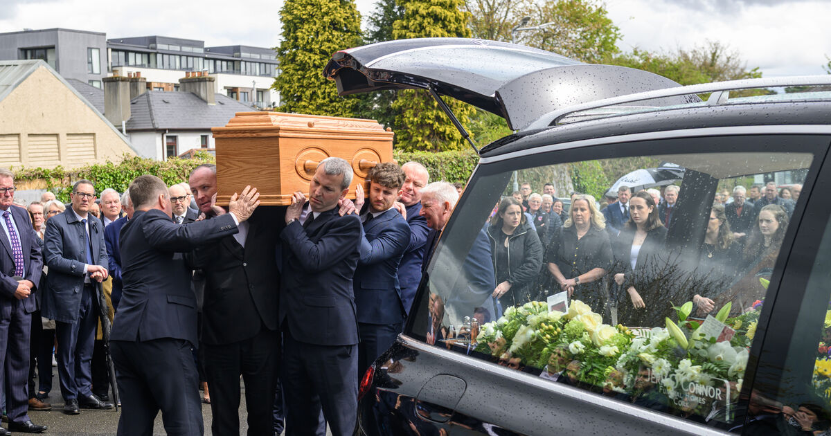Watch: Funeral cortege of Cork businessman John Mullins