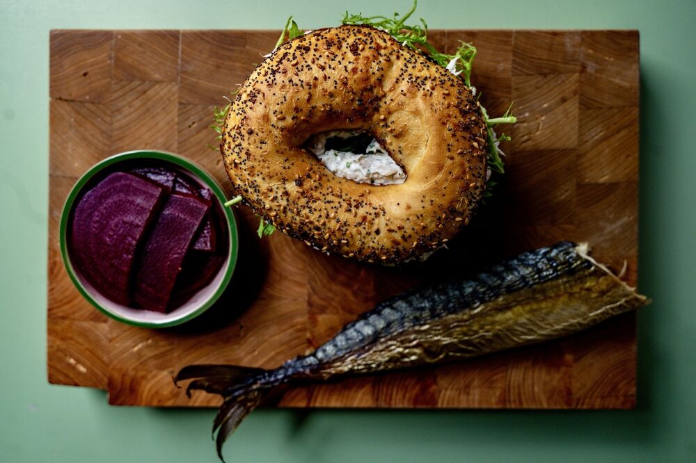 Smoked Mackerel Pâté with Pickled Beetroot