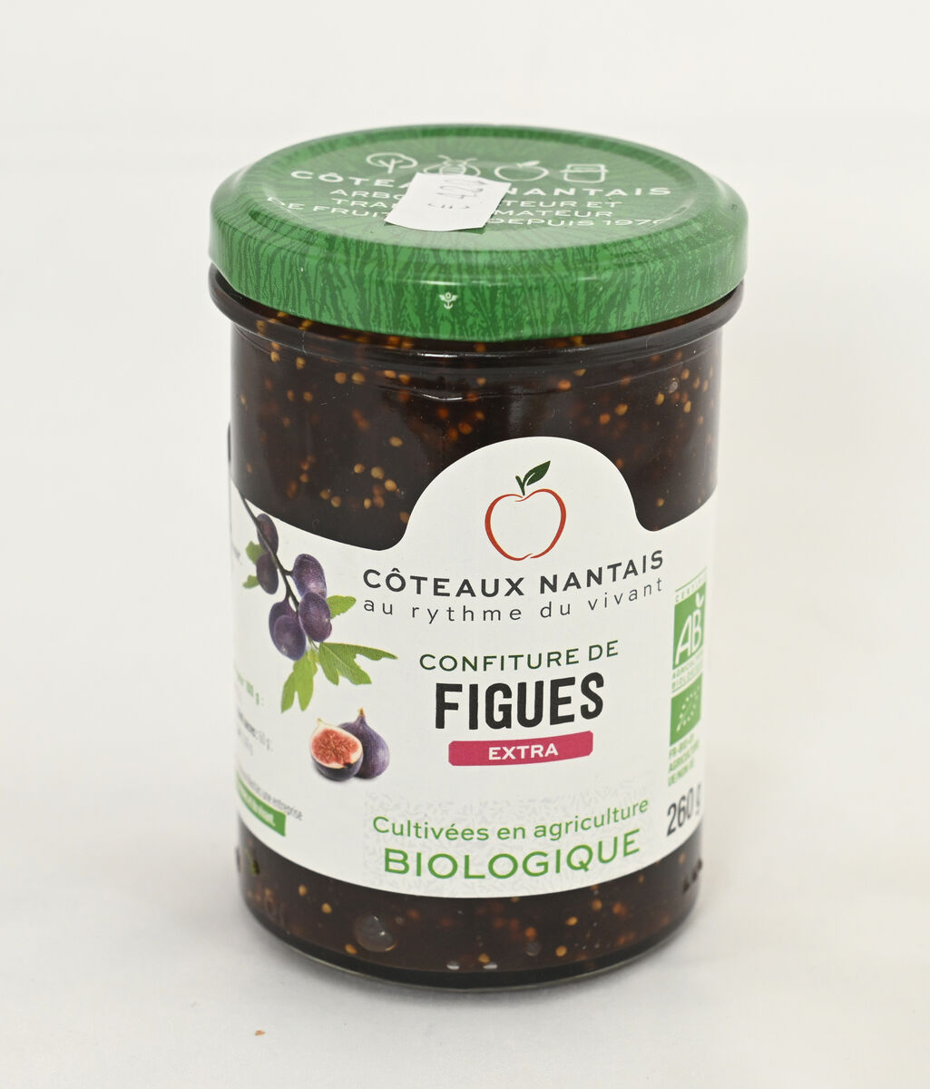 Côteaux Nantais confiture de figues 260g. Picture Dan Linehan Côteaux Nantais confiture de figues 260g. Picture Dan Linehan