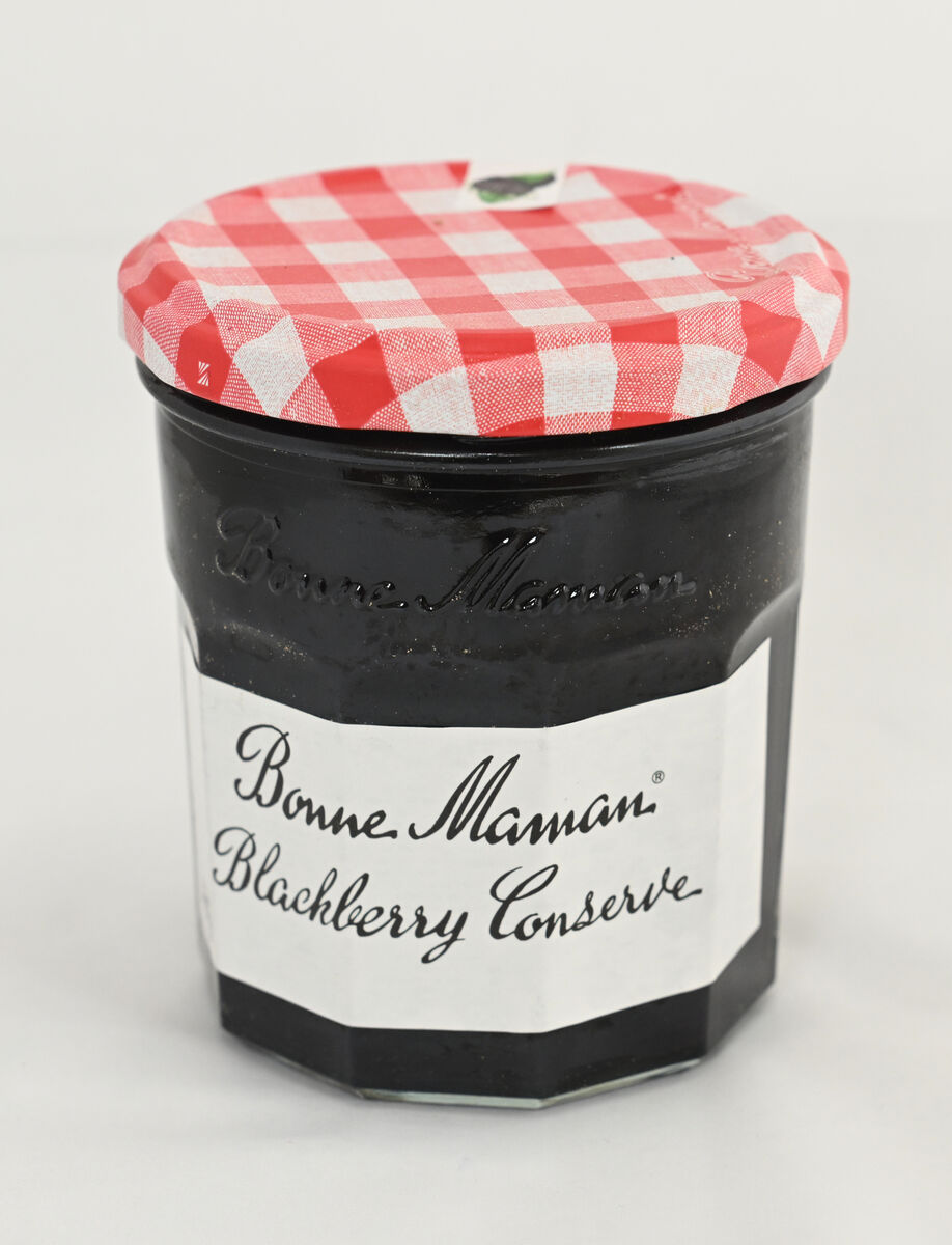 Bonne Maman blackberry conserve 370g. Picture Dan Linehan Bonne Maman blackberry conserve 370g. Picture Dan Linehan