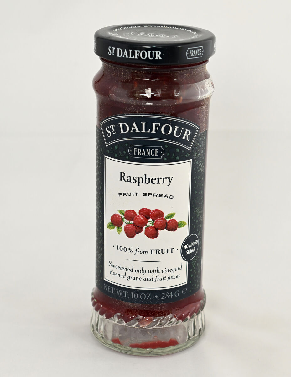 St Dalfour raspberry fruit spread 284g. Picture Dan Linehan St Dalfour raspberry fruit spread 284g. Picture Dan Linehan