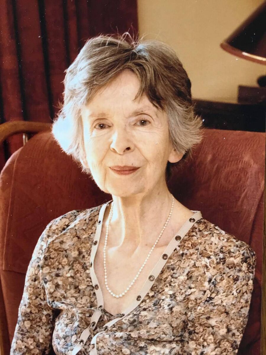 Una O'Higgins O'Malley had a mass said for her father's killers. Picture: Courtesy of Iseult O'Malley Una O'Higgins O'Malley had a mass said for her father's killers. Picture: Courtesy of Iseult O'Malley