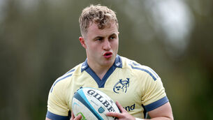 <p>Munster scrum-half Craig Casey. Pic: James Crombie/Inpho</p>