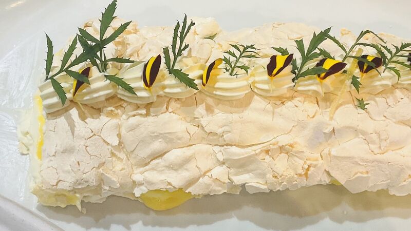 Darina Allen: How to make my lemon meringue roulade