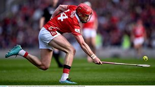 <p>LAST MEN STANDING: Alan Connolly of Cork during the Allianz Hurling League Division 1A final match between Tipperary and Cork at SuperValu Páirc Uí Chaoimh in Cork. Photo by Piaras Ó Mídheach/Sportsfile</p>