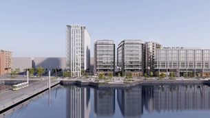 <p>An artist's impression of the Cork South Docks proposal.</p>