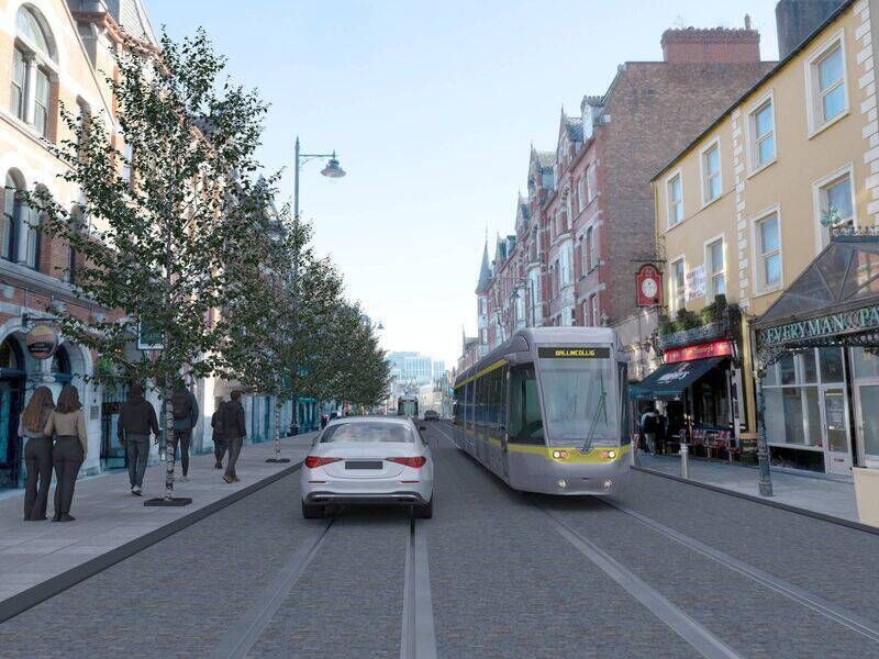 What Cork’s proposed Luas-style system might look like. What Cork’s proposed Luas-style system might look like.