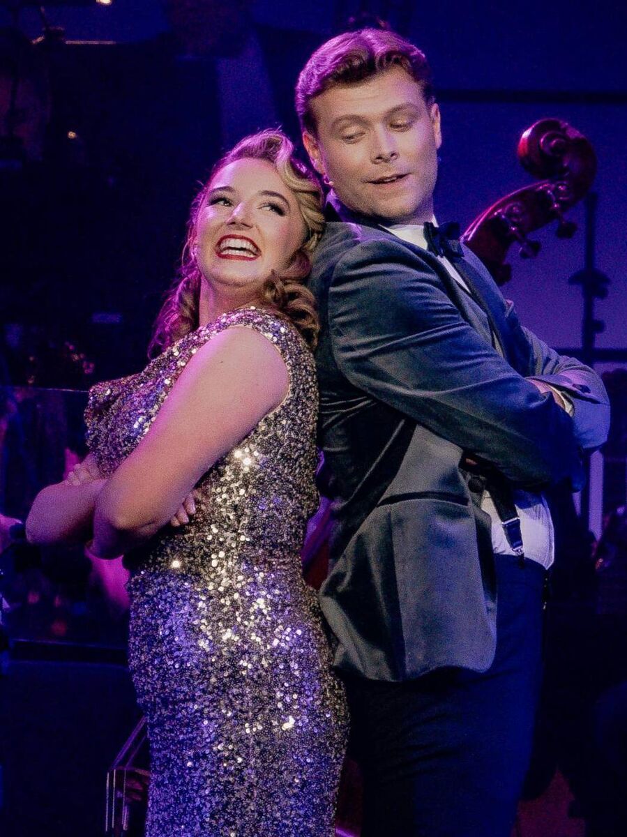 Claire O'Leary and Shane O'Riordan in the Cork Proms show. Picture: Celeste Burdon