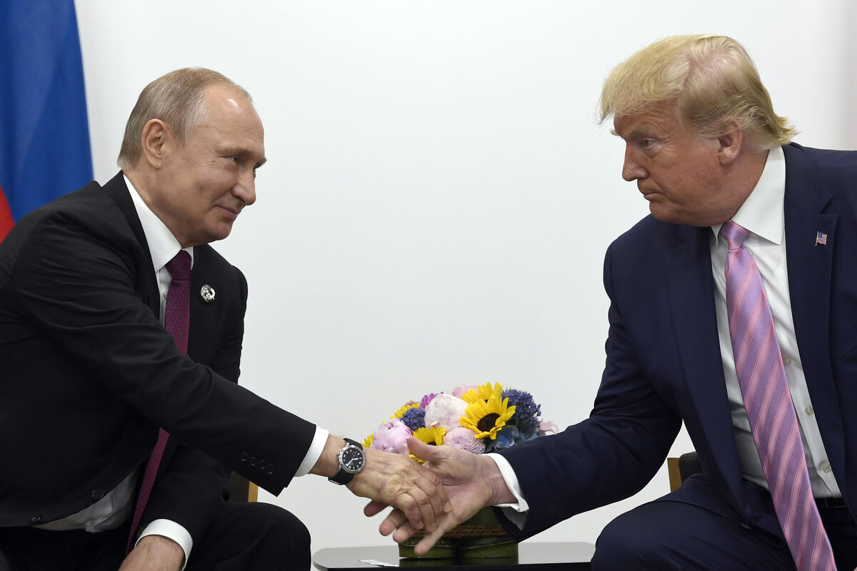 The EU now faces twin existential challenges from a ruthless, revisionist Putin and a vandalistic, unpredictable Trump. Picture: AP /Susan Walsh The EU now faces twin existential challenges from a ruthless, revisionist Putin and a vandalistic, unpredictable Trump. Picture: AP /Susan Walsh