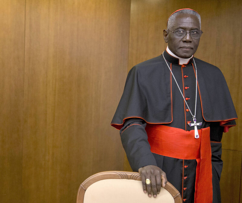 Cardinal Robert Sarah. Picture: AP Photo/Andrew Medichini