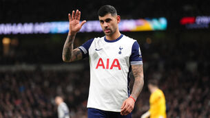 Cristian Romero has endured an injury-hit campaign for Tottenham (John Walton/PA)