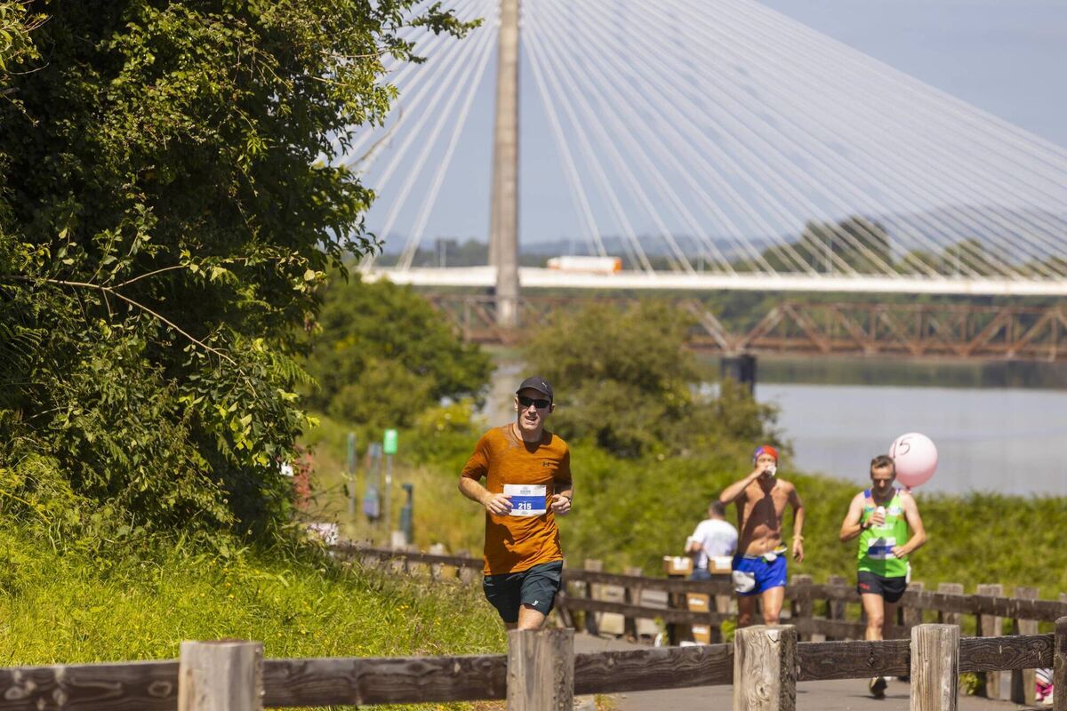 The Waterford Viking Marathon, where you'll enjoy all the benefits of a healthy workout in spectacular surroundings. Photographs: Patrick Browne