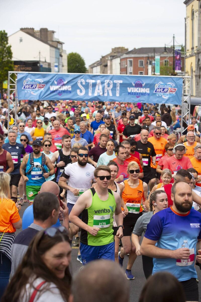 The annual Waterford Viking Marathon attracts a huge entry, with participants from all over Ireland travelling to enjoy the fine weather and great atmosphere.