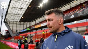 <p>ICON: Peter O'Mahony of Munster before the United Rugby Championship match between Munster and Vodacom Bulls at Thomond Park in Limerick. Photo by David Fitzgerald/Sportsfile</p>