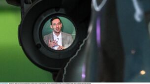 <p>LEFT HIS MARC: Marc Canham’s tenancy as the forefront of Irish football was always going to be short-lived. Pic: Stephen McCarthy/Sportsfile</p>