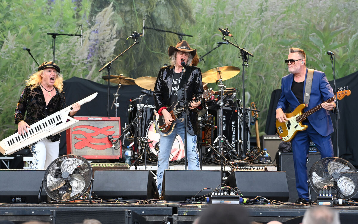 The Waterboys in concert at Musgrave Park, Cork, last year.  Picture: Eddie O'Hare