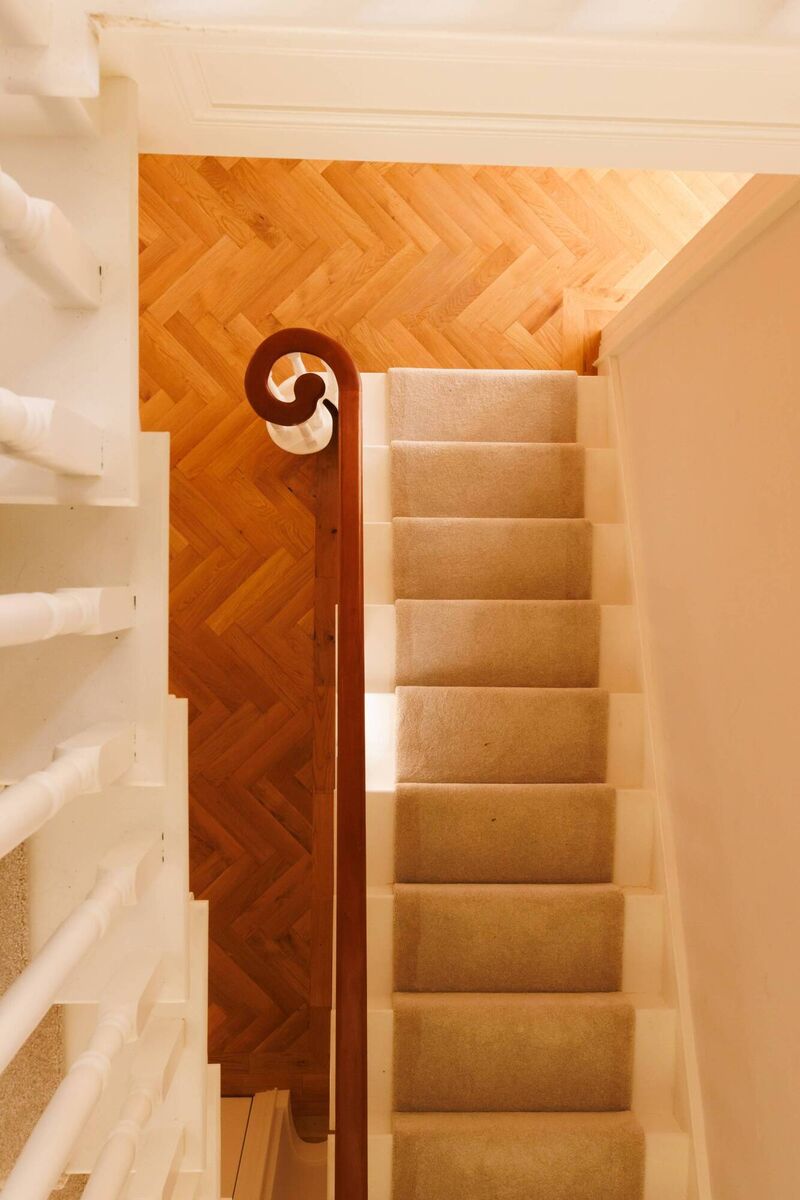 Carrig House has its internal, off-centre staircase reinstated and reinforced.