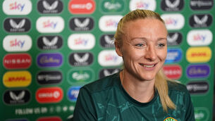 <p>GREAT SERVANT: Republic of Ireland defender Louise Quinn.</p>